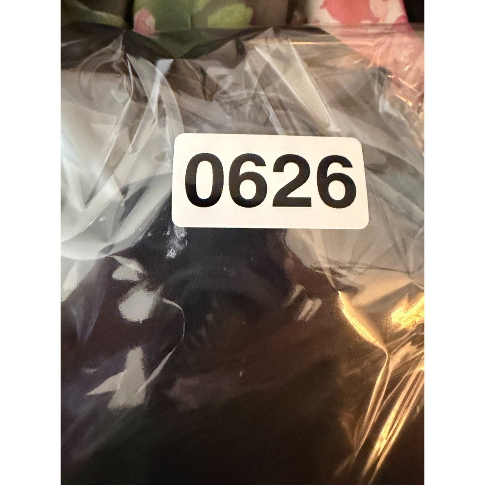 Vintage Liz Claiborne Shift Dress Women's Size 4 Black Short Sleeve Back Zip - Picture 8 of 8